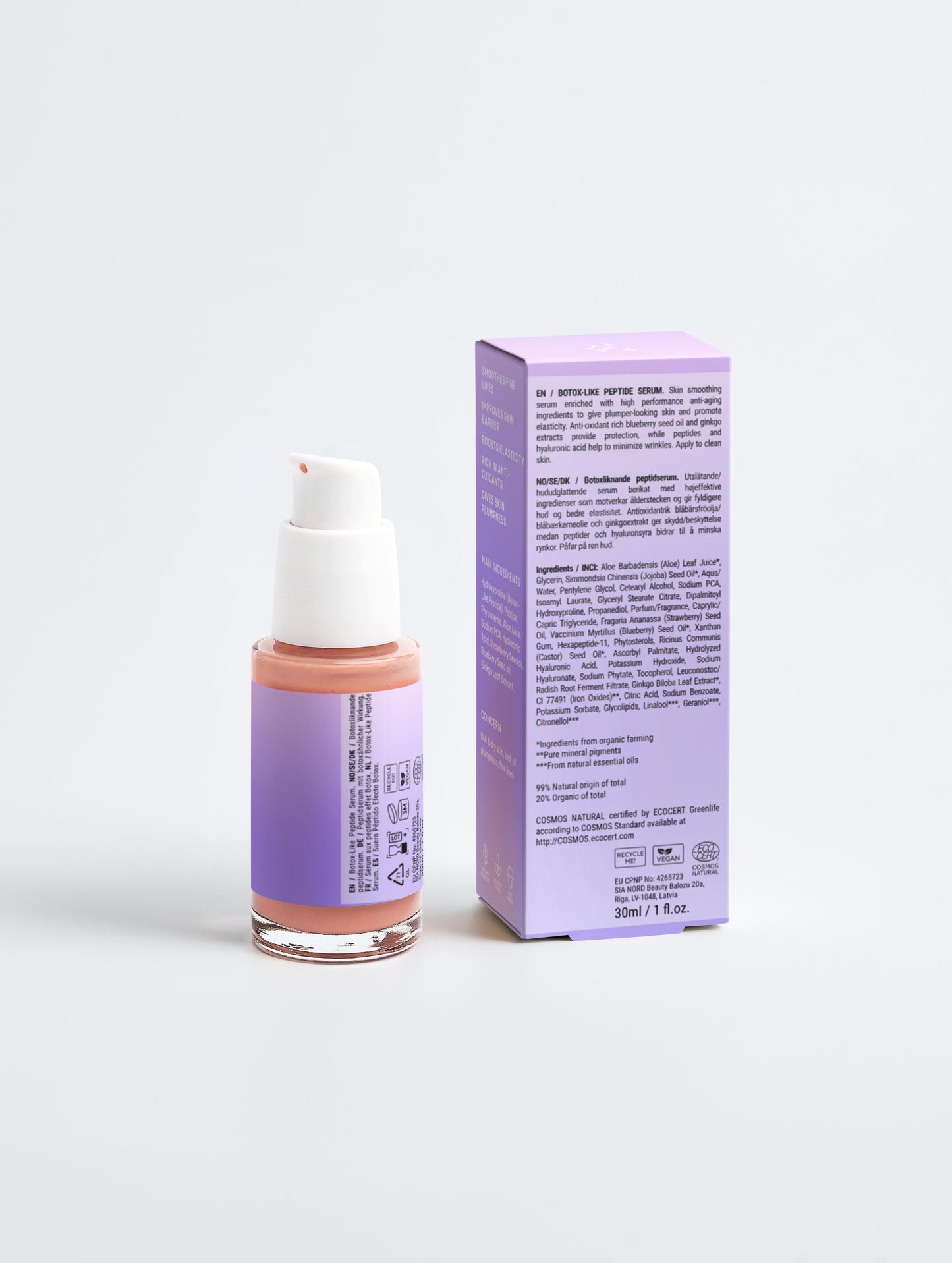 Anti-Wrinkle Peptide Serum (with Blueberry & Ginkgo Leaf)