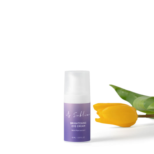 Brightening Eye Cream (with Ginkgo Leaf & Hyaluronic Acid)