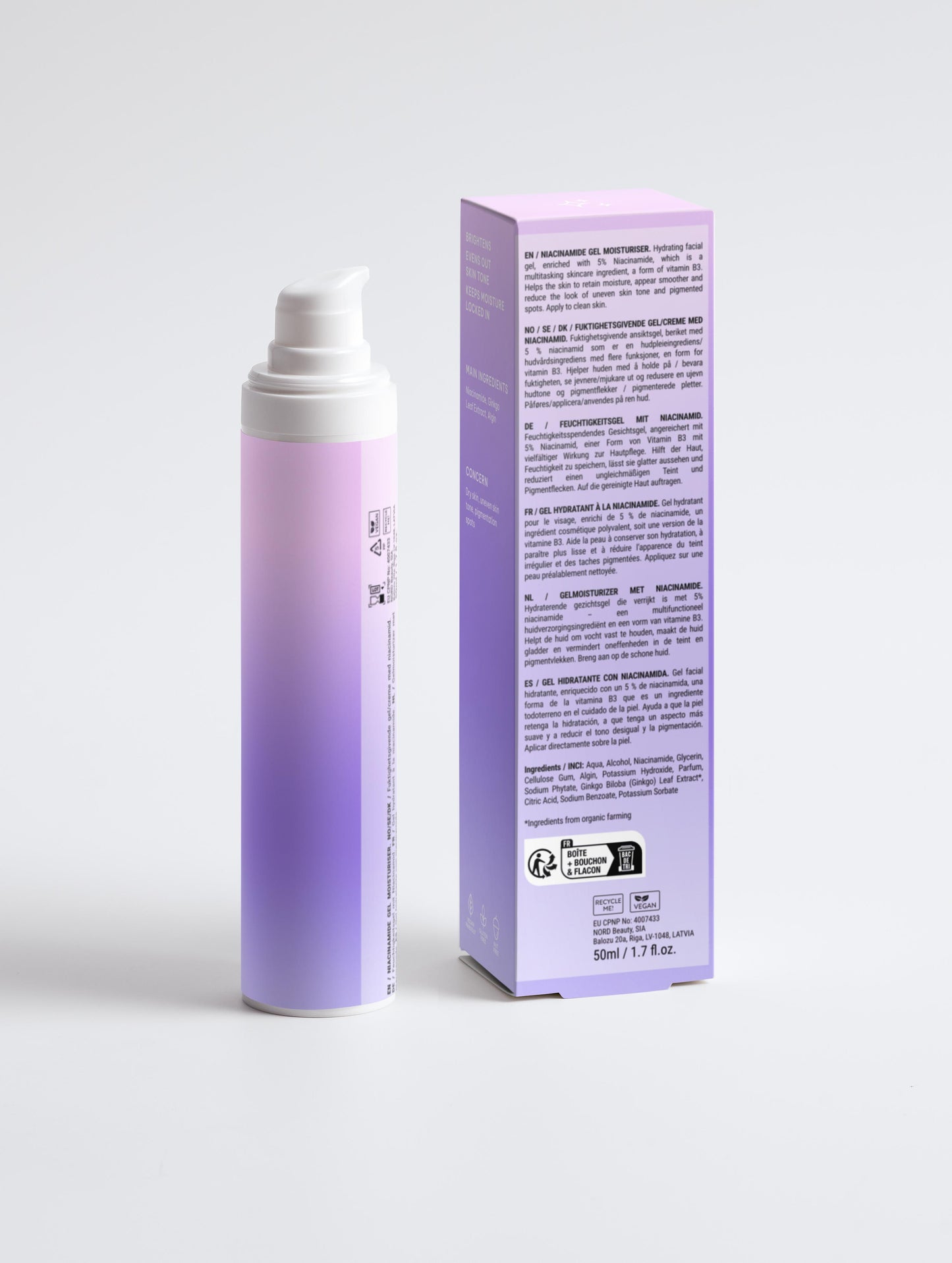 Brightening Gel Moisturizer (with Niacinamide)