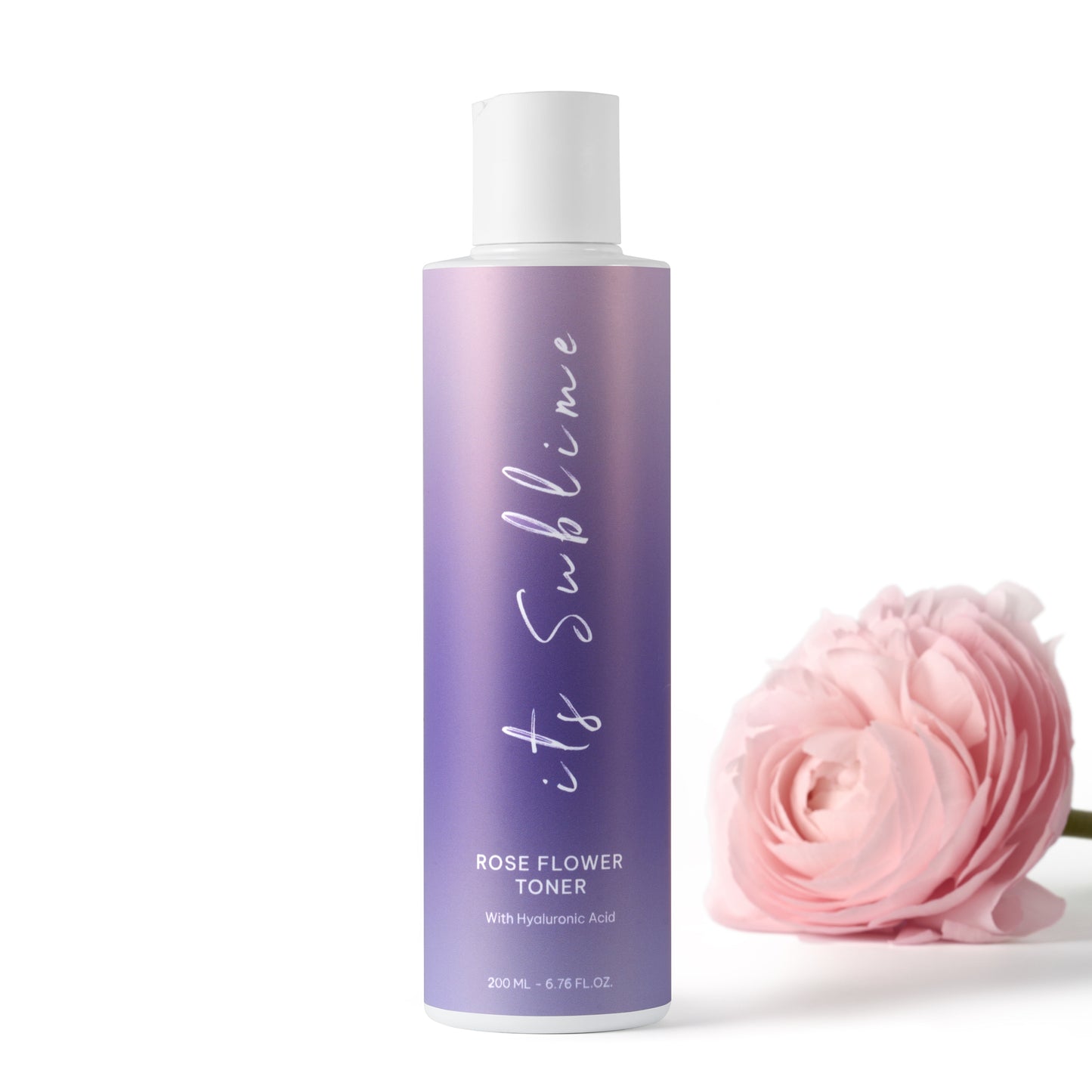Rose Flower Toner (with Hyaluronic Acid)